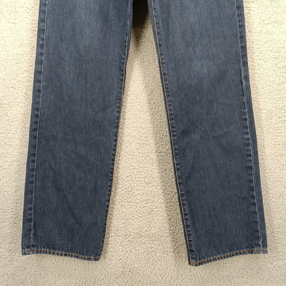 J Crew‎ Jeans Mens Size 35x32 Straight Leg Dark Wash Denim Casual Pants